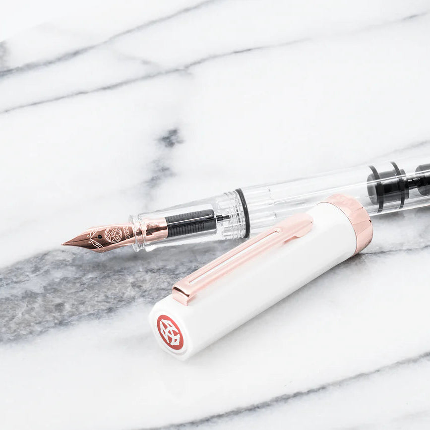 TWSBI Eco White with Rose Gold - Fine Nib