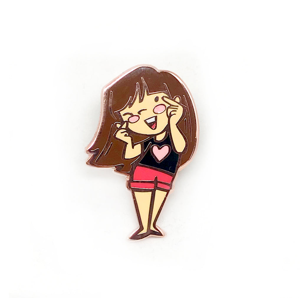 K-Pop Fan Girl - Enamel Pin - Le Petit Elefant