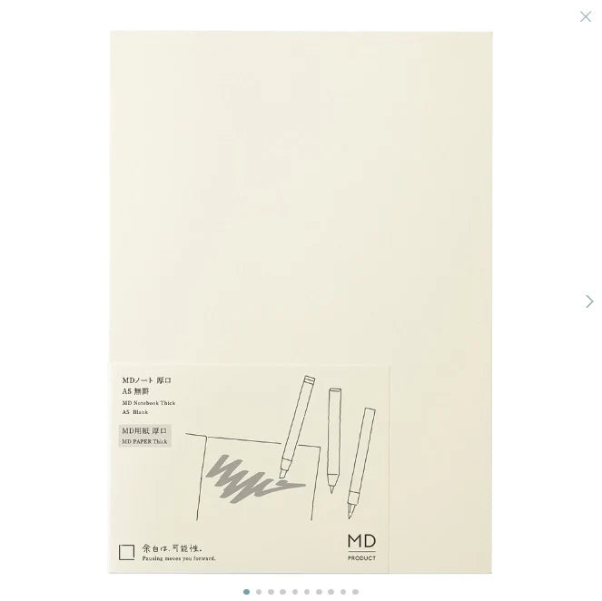 MD Notebook Thick A5 Blank