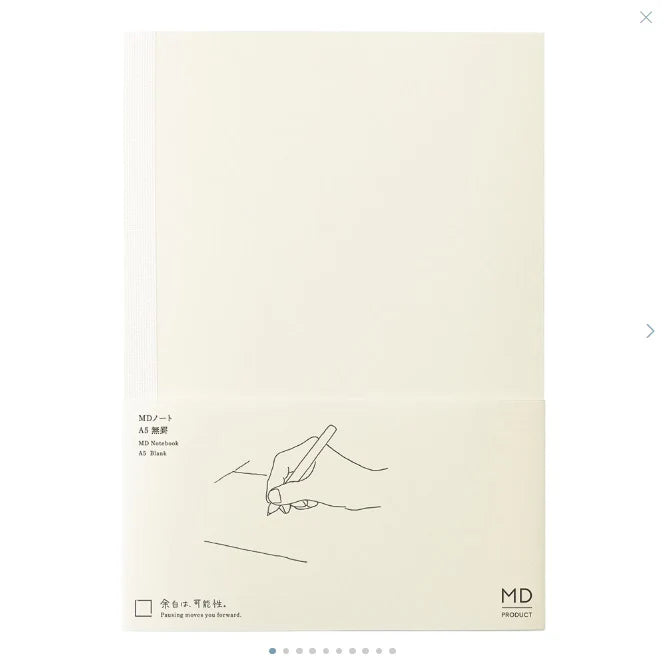 MD A5 Blank Notebook Cotton