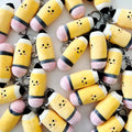 Pencil  Plushie Keychain