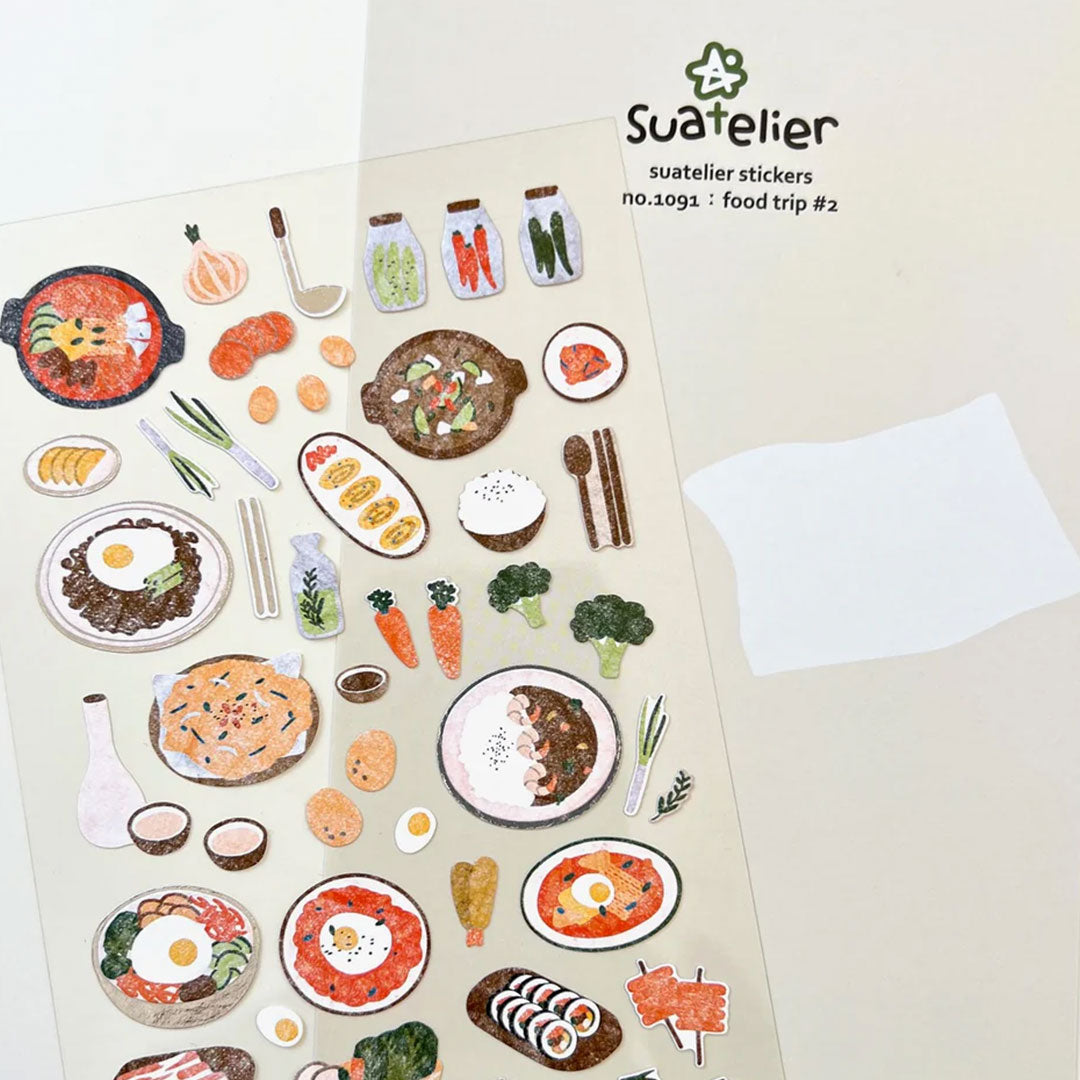 Food Trip Sticker Sheet