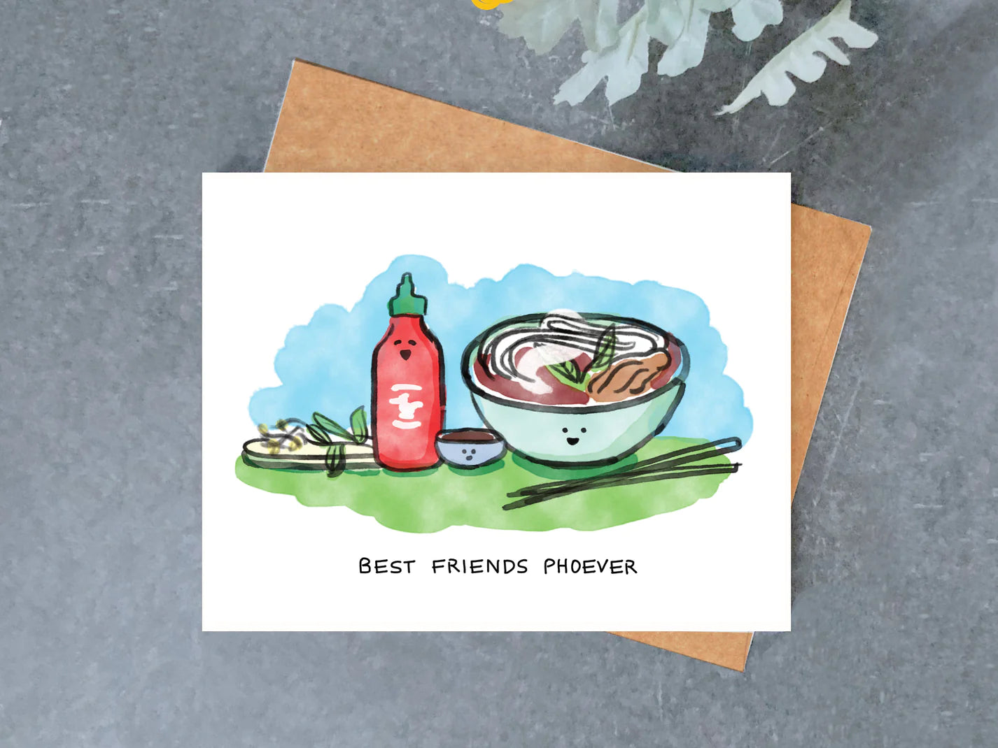 Best Friends Phoever Greeting Card