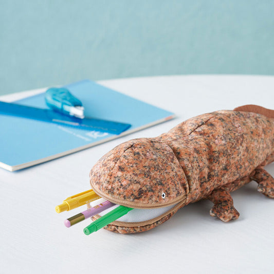 Giant Salamander Plushie Pencil Pouch