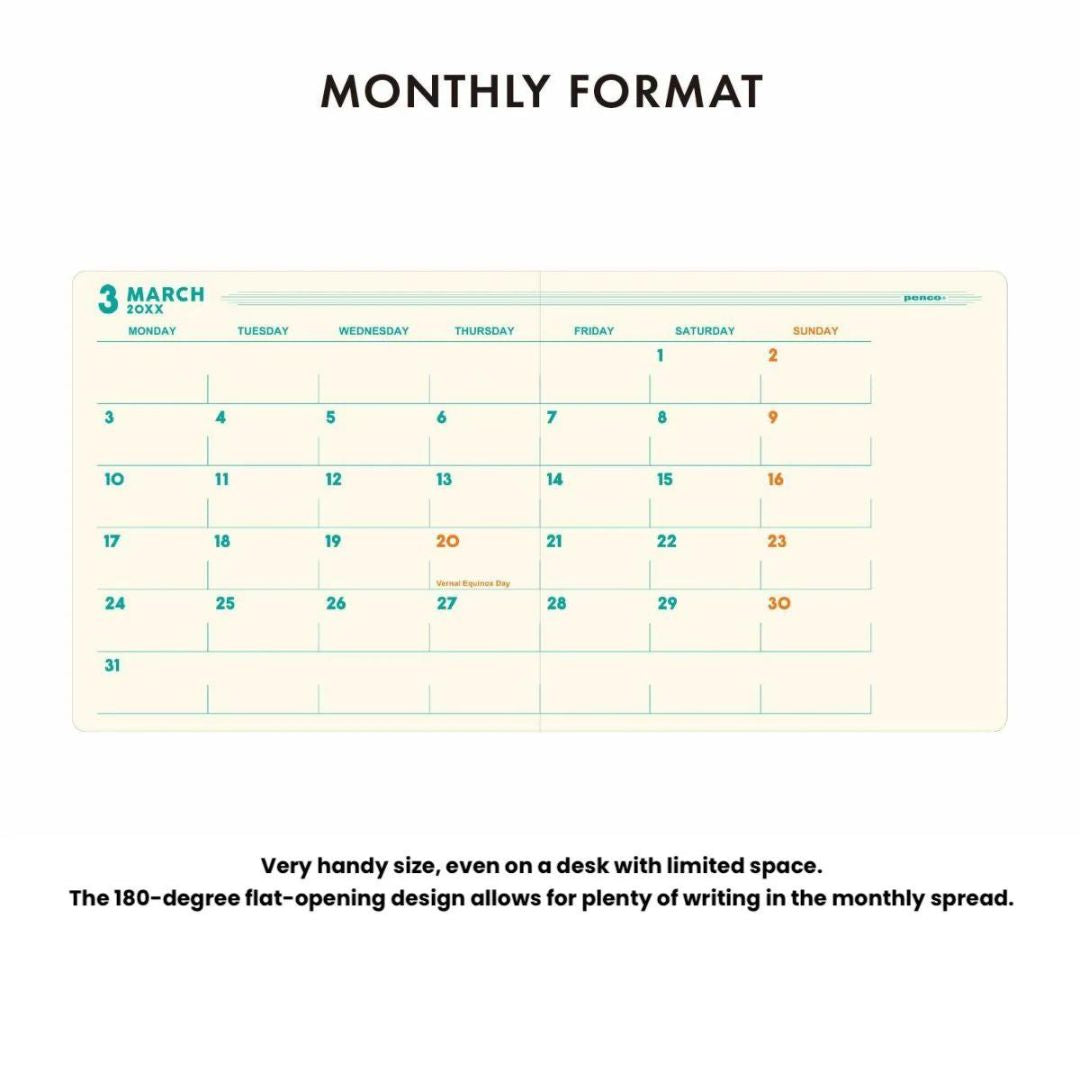 Monthly Planner Square - Penco