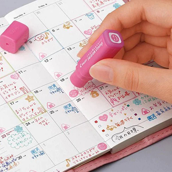 Pilot Frixion Stamp - Pink Cat