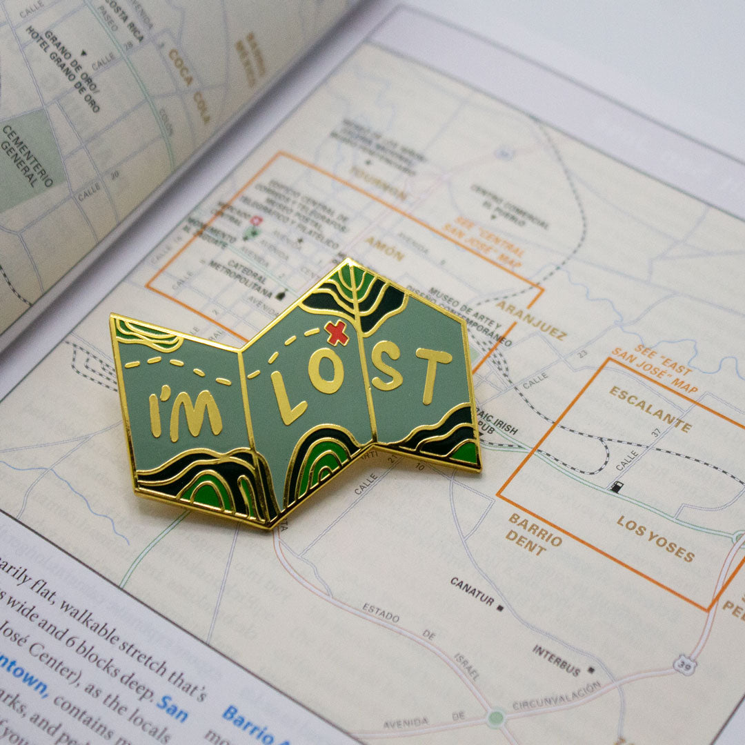 I'm Lost Map Pin