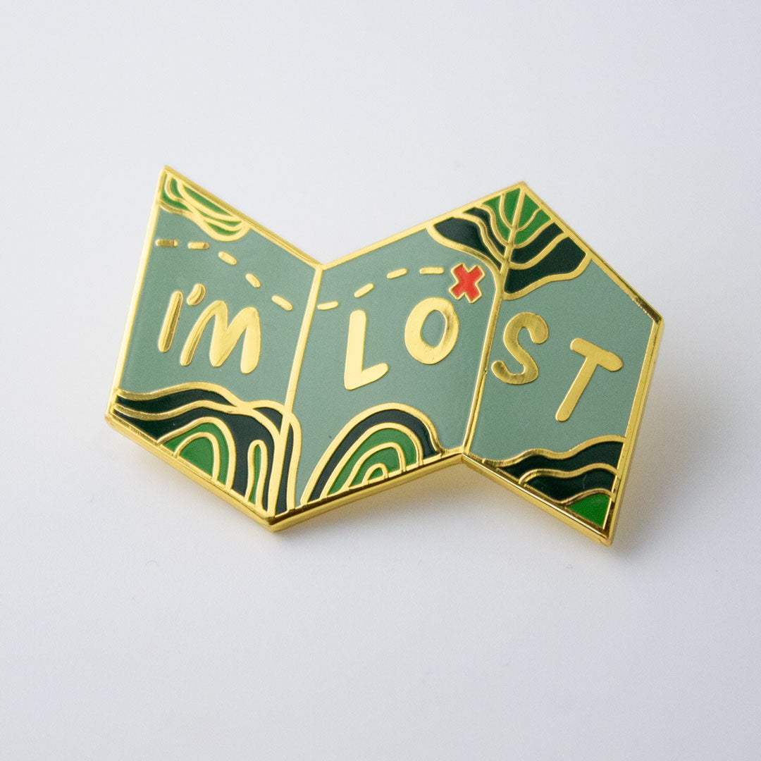 I'm Lost Map Pin