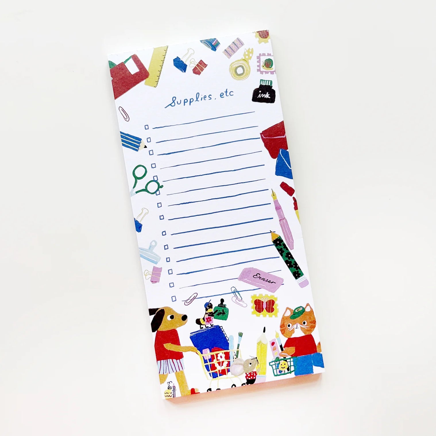 Stocking Up Notepad