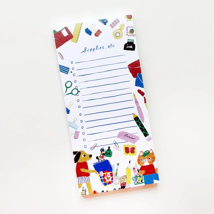 Stocking Up Notepad