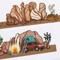 Joshua Tree- Continuous Landscape PET Tape - 50mm
