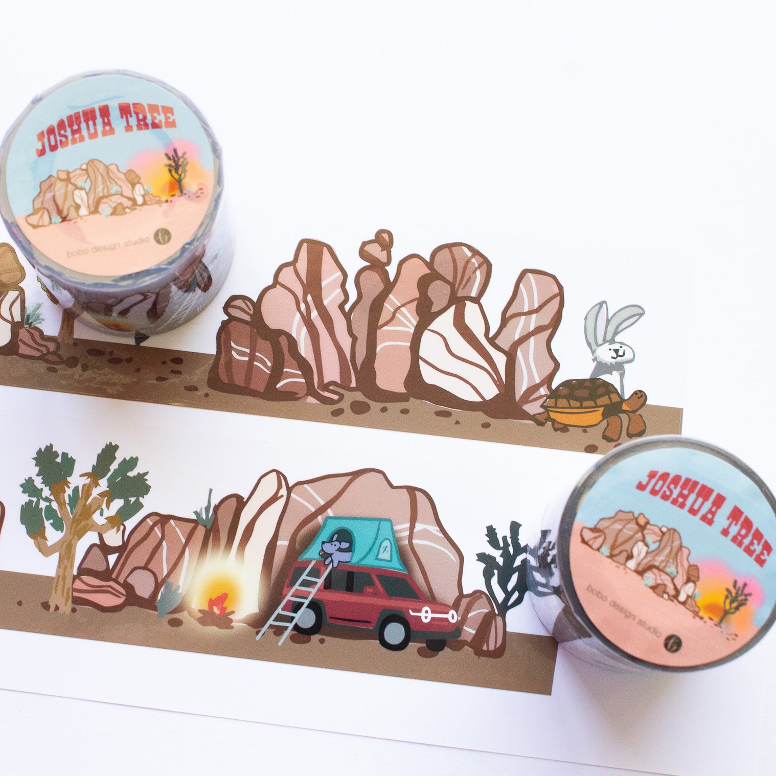 Joshua Tree- Continuous Landscape PET Tape - 50mm