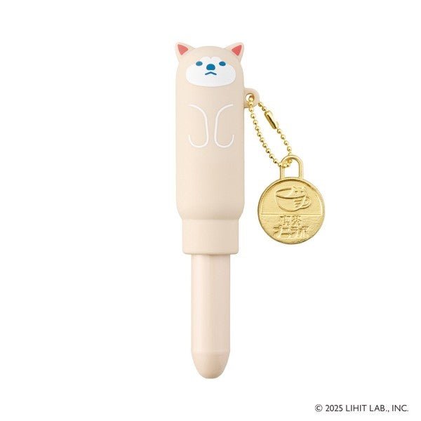 Hatchi Akita Dog -Lihit Lab Mini Ballpoint Pen with Charm