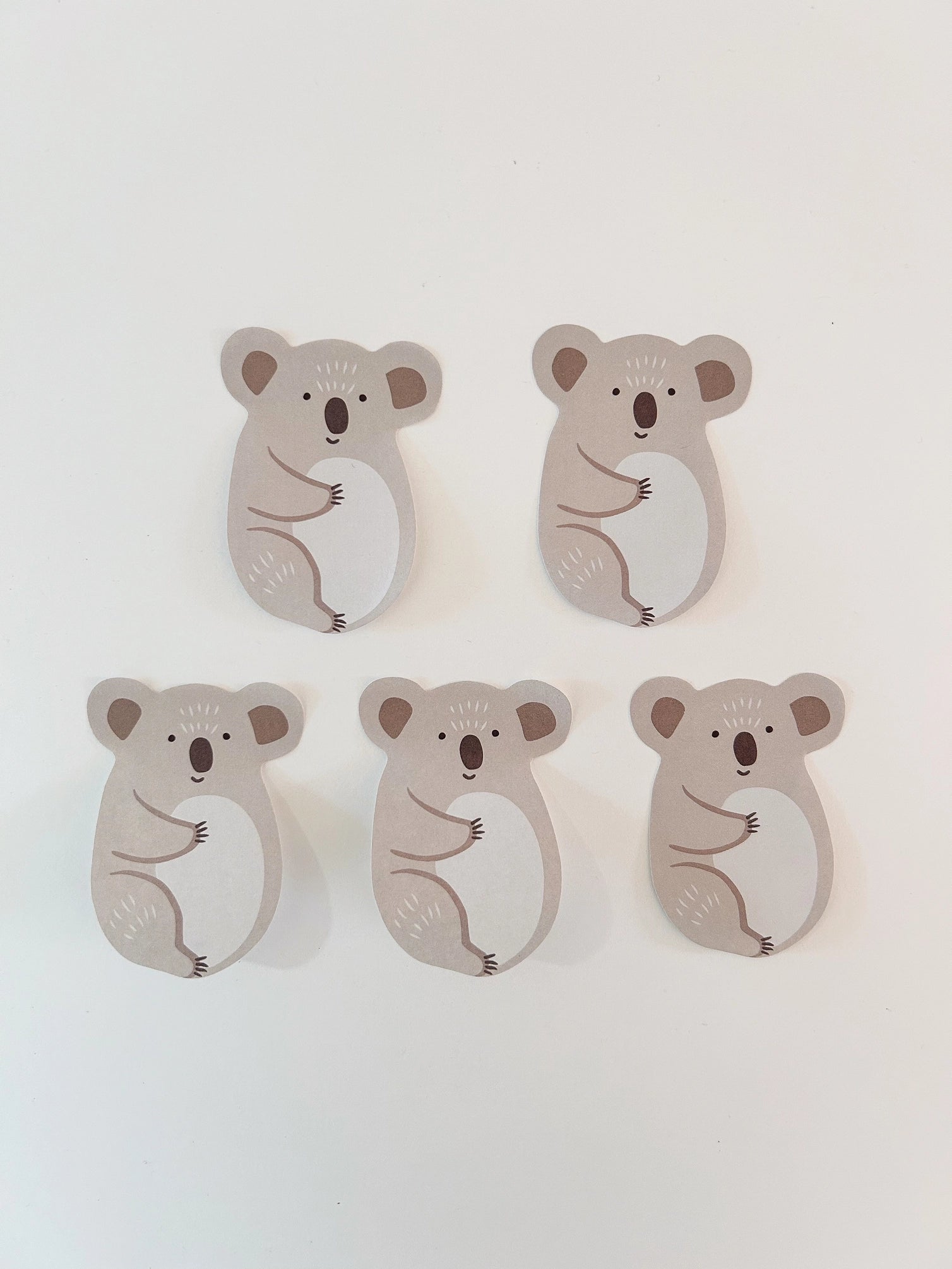 Koala Die Cut Single Sticky Notes- Girl of All Work