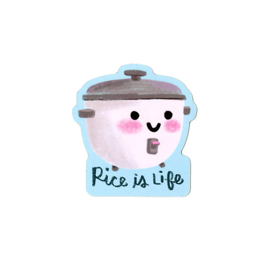 Rice is Life - Vinyl Sticker - Le Petit Elefant