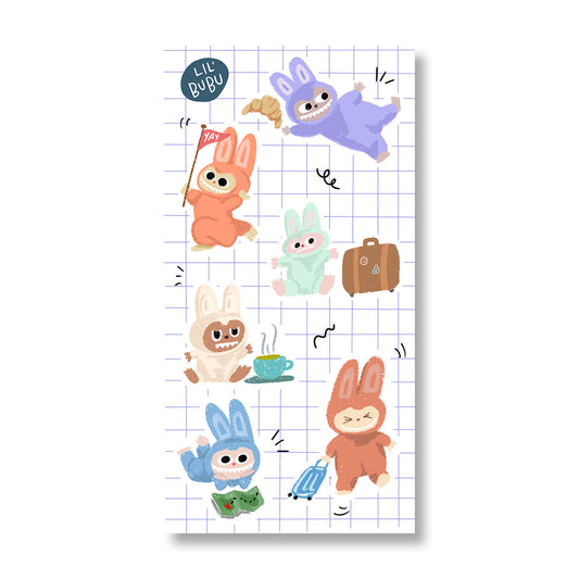 Lil Bubu Monster Sticker Sheet