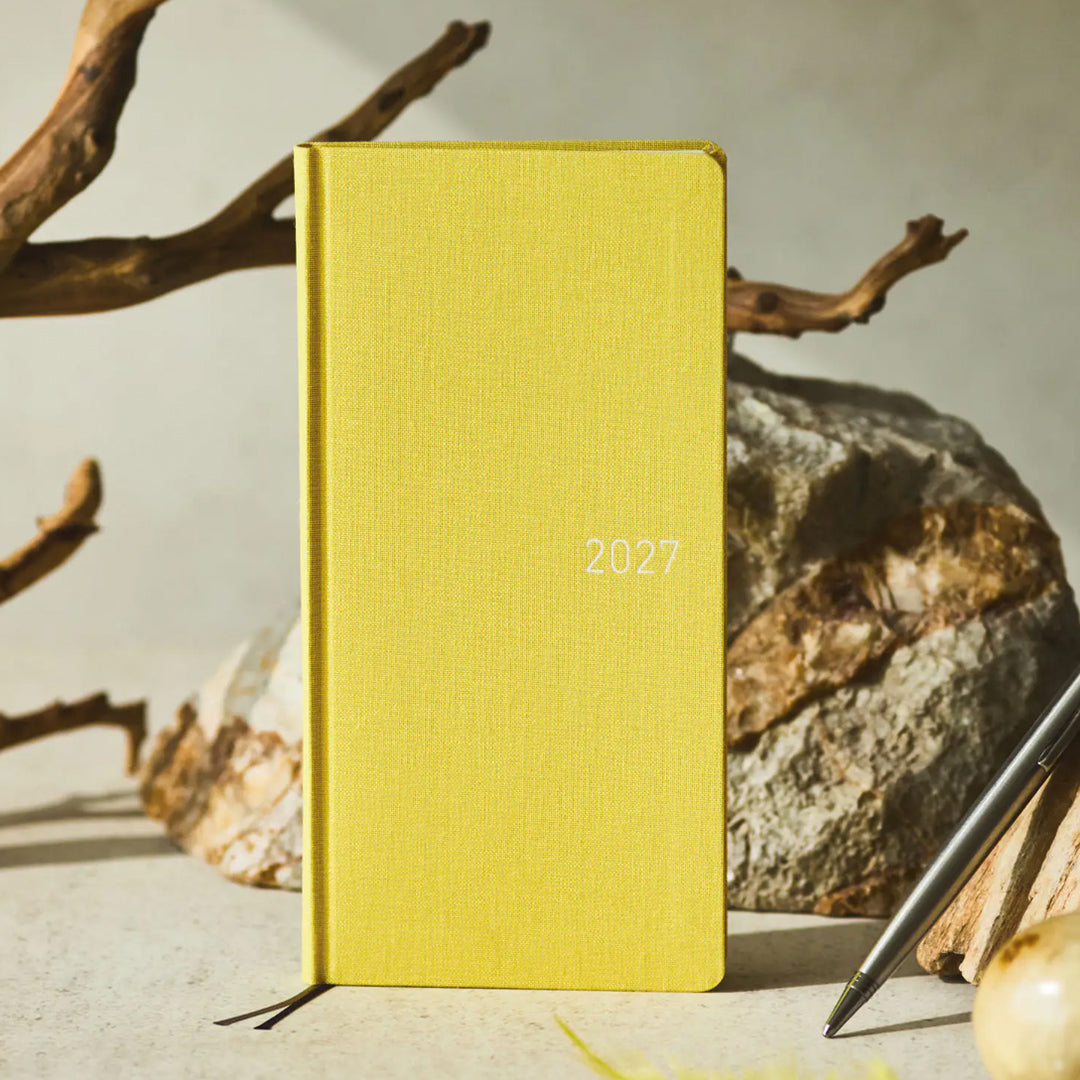 Hobonichi Techo 2027 Weeks MEGA Colors: Canaria Yellow