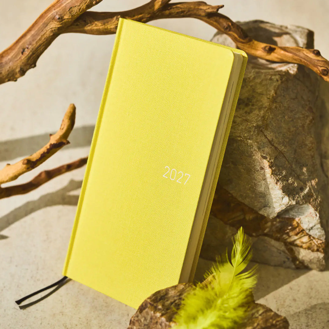 Hobonichi Techo 2027 Weeks MEGA Colors: Canaria Yellow