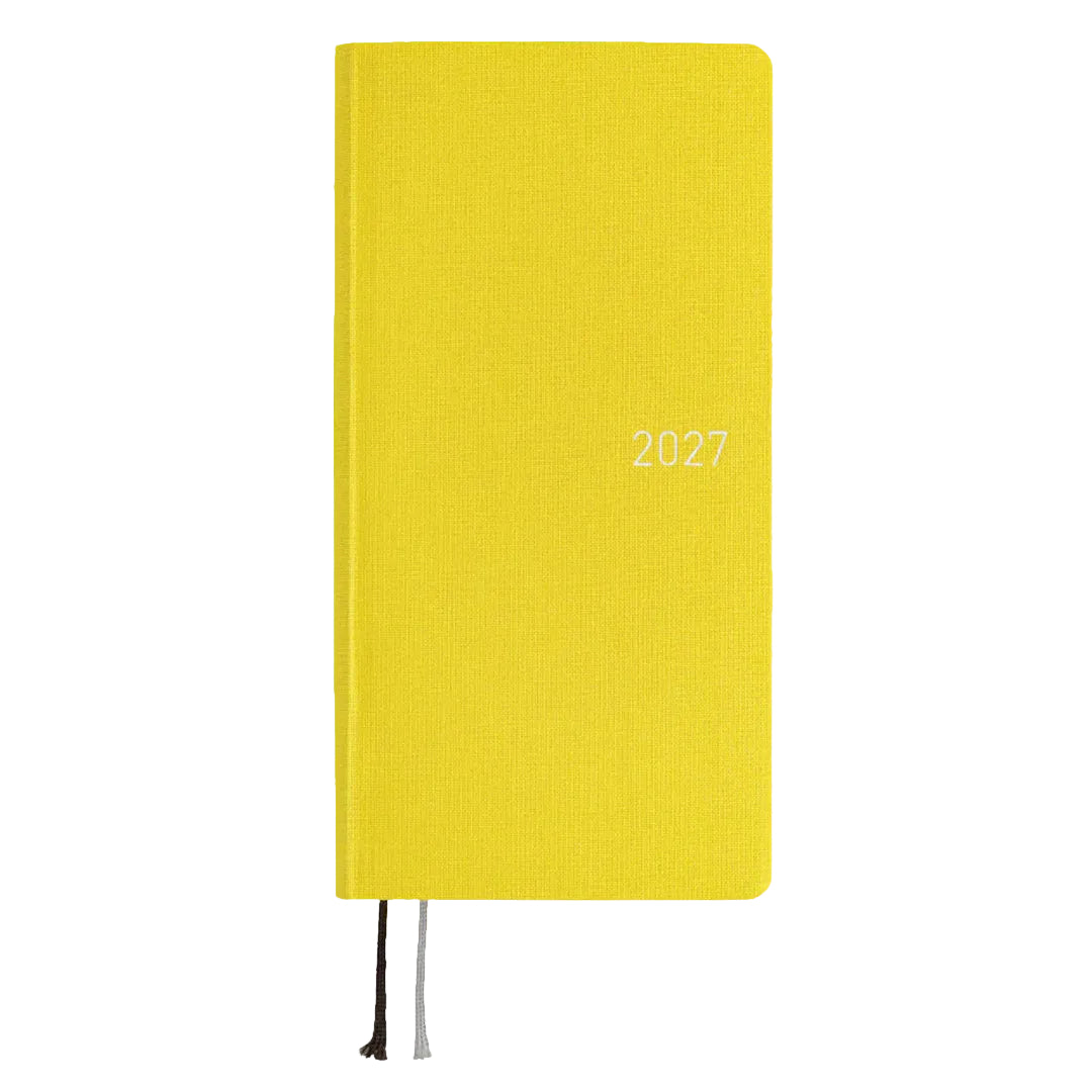 Hobonichi Techo 2027 Weeks MEGA Colors: Canaria Yellow