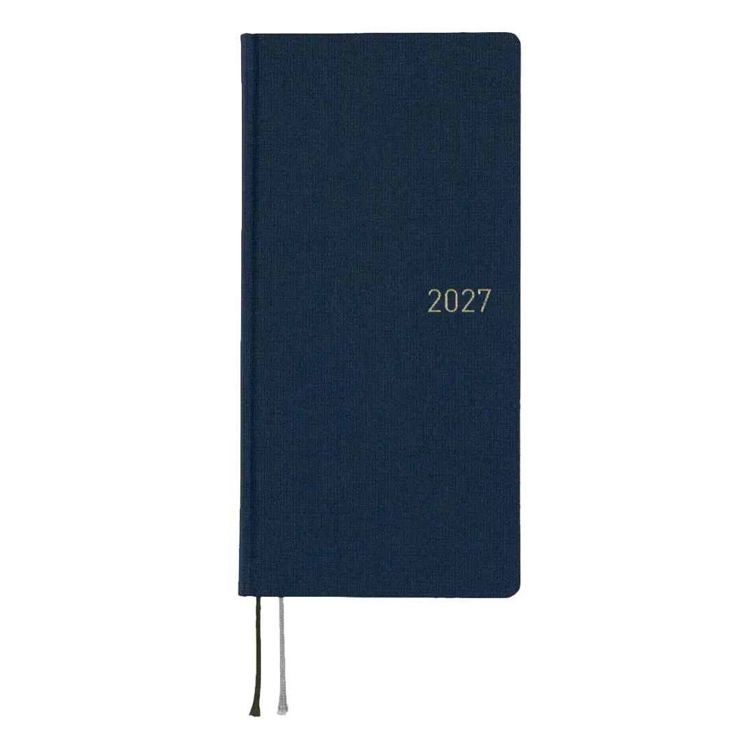 Hobonichi Techo 2027 Weeks MEGA Colors: Midnight Blue