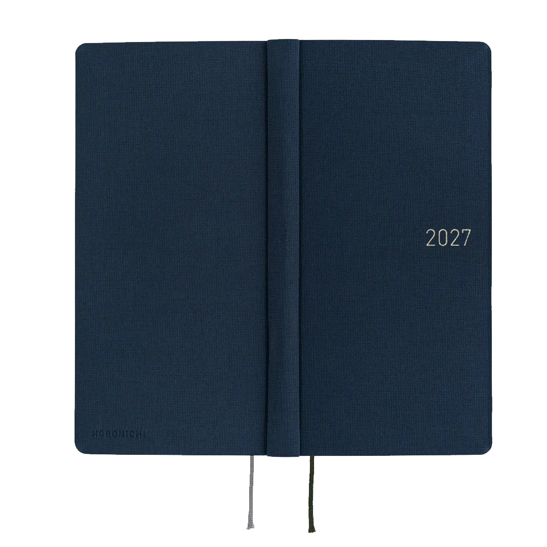 Hobonichi Techo 2027 Weeks MEGA Colors: Midnight Blue