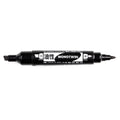 MONO Twin Permanent Marker - Black - Dual Tip Fine & Chisel