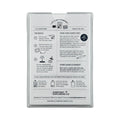 Block Letter Clear Rubber Stamp Set - 4x6