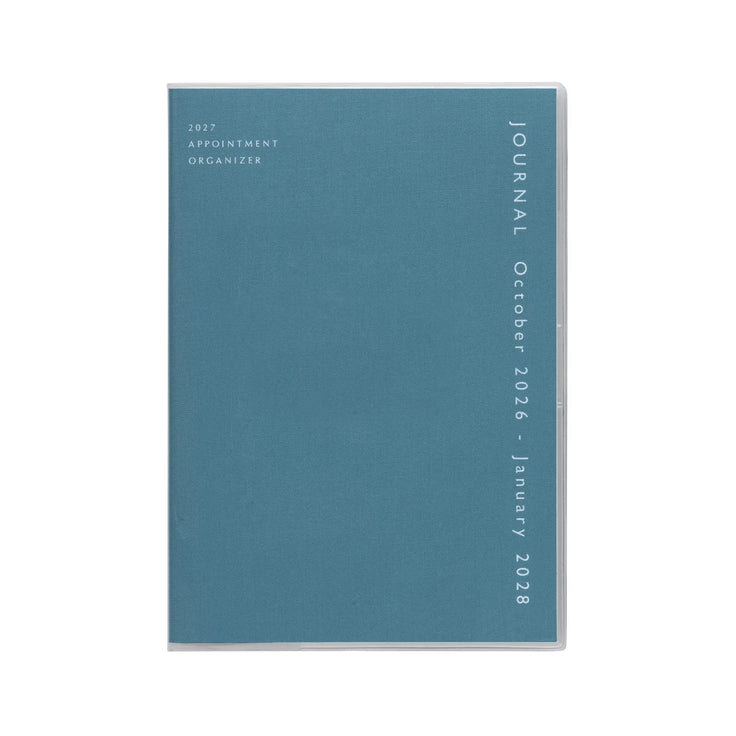 2027 Monthly Planner Coton A5 - Blue