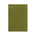 2027 Monthly Planner Coton A5 - Green