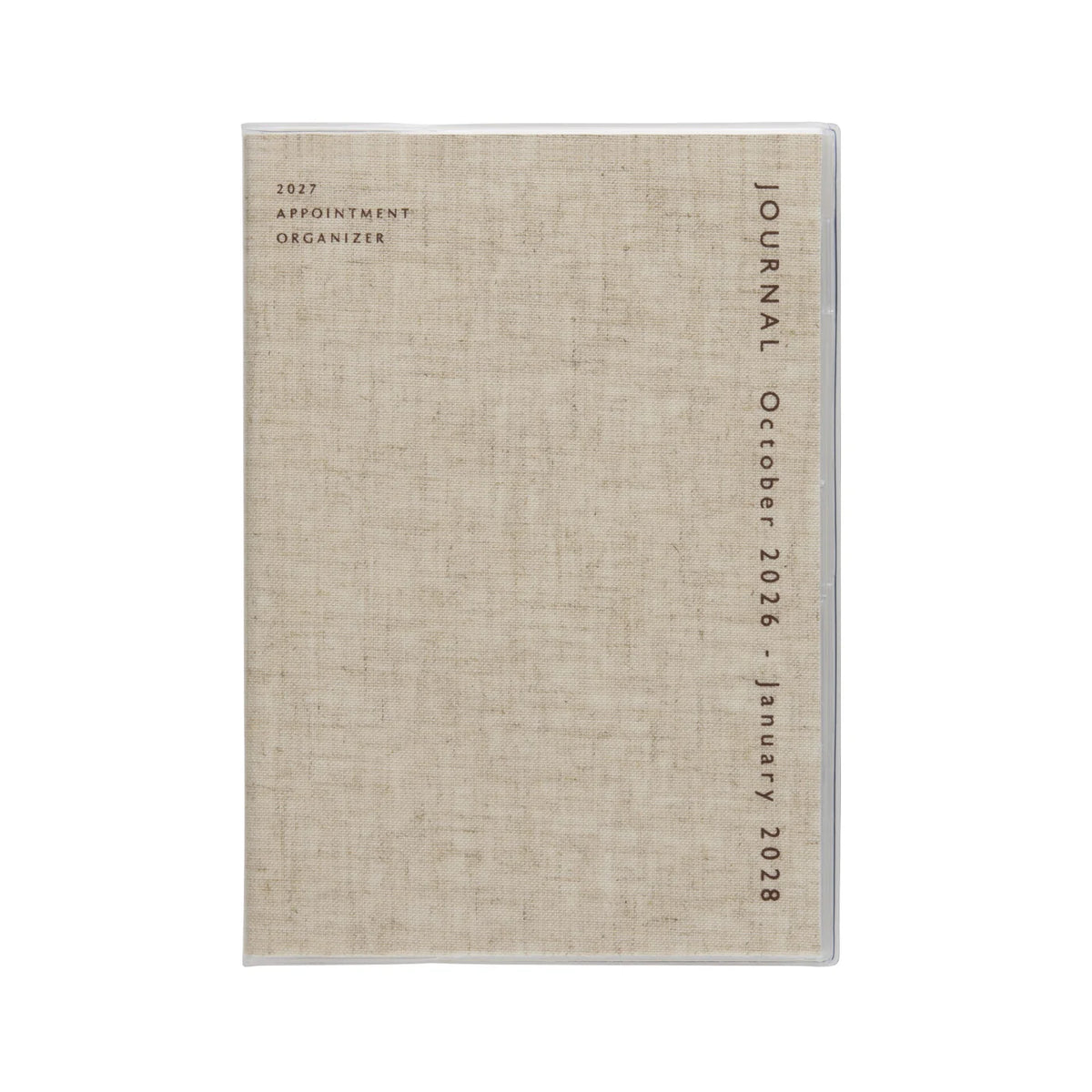 2027 Monthly Planner Coton A5 - Linen