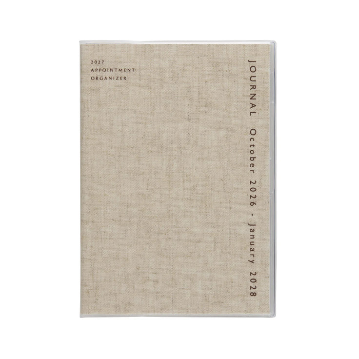 2027 Monthly Planner Coton A5 - Linen