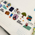 Now Boarding Travel Themed PET Tape - 50mm