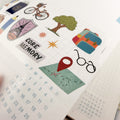 Now Boarding Travel Themed PET Tape - 50mm