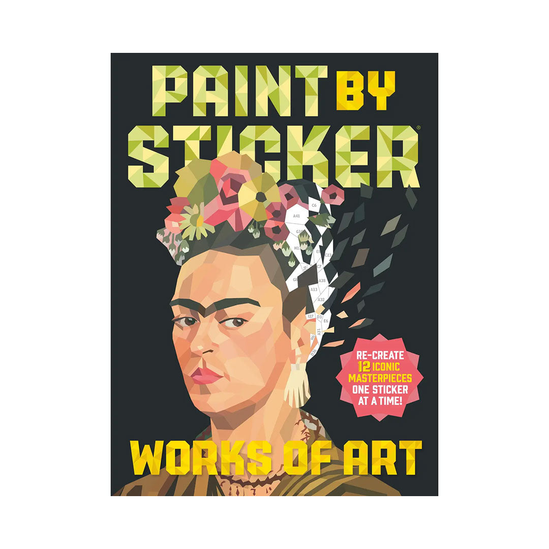 Paint By Sticker: Works of Art