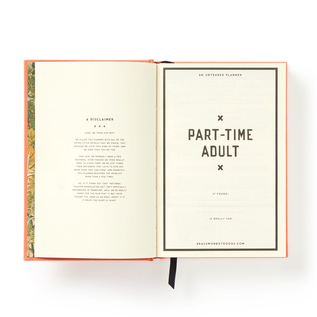 Part-time Adult - Daily Planner - Undated