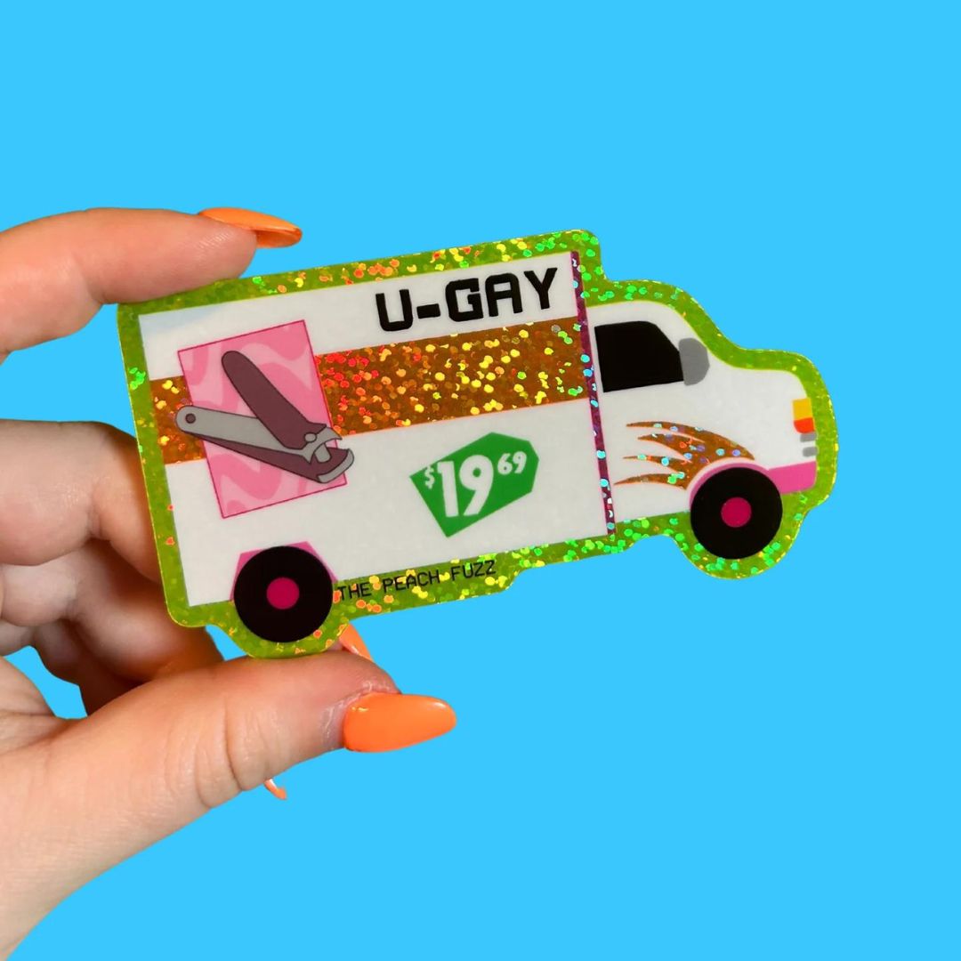 U-Gay Moving Truck - Sticker - The Peach Fuzz