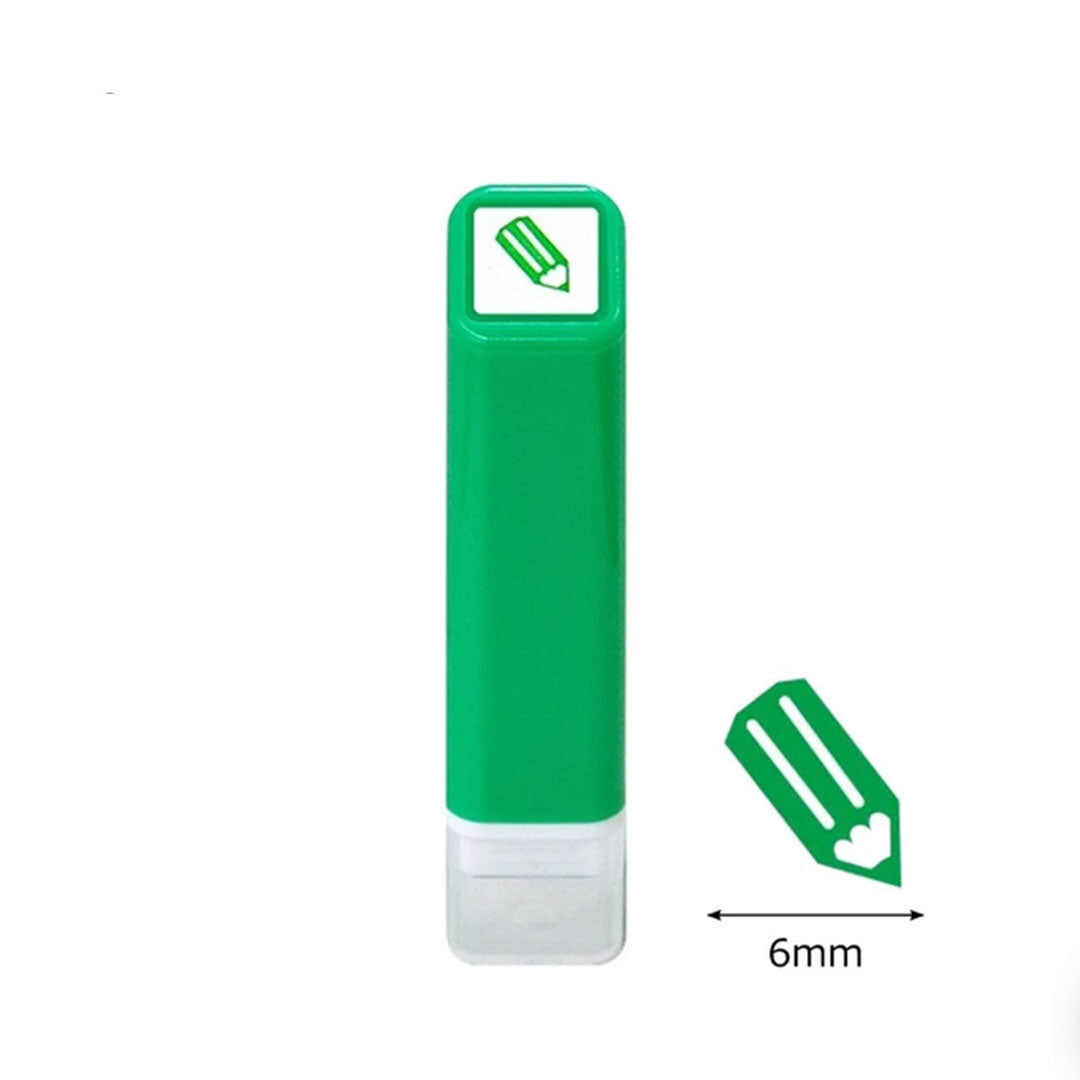 Pencil Mini Self Inking Stamp