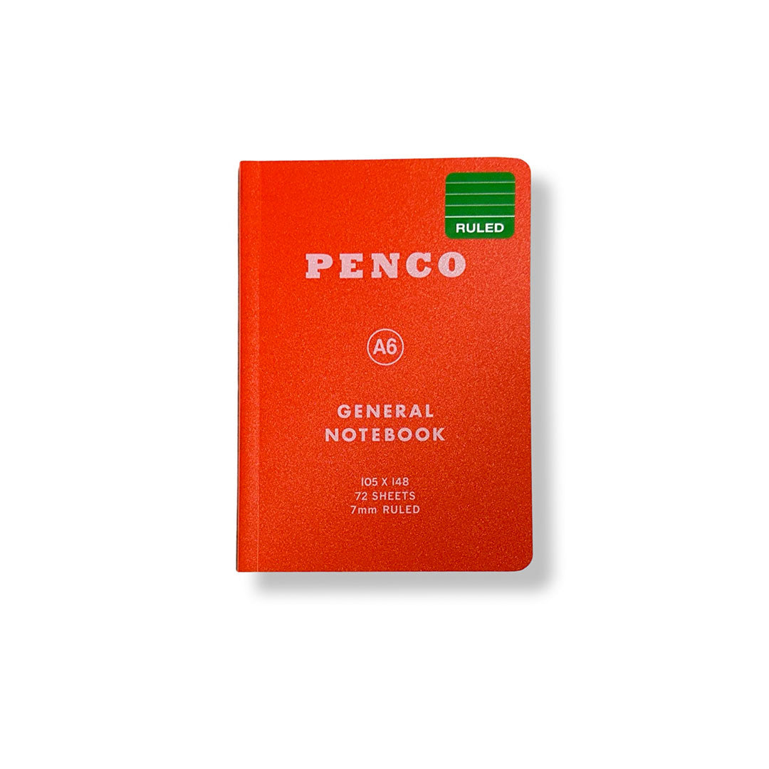 Soft PP Notebook - A6 Ruled - Penco