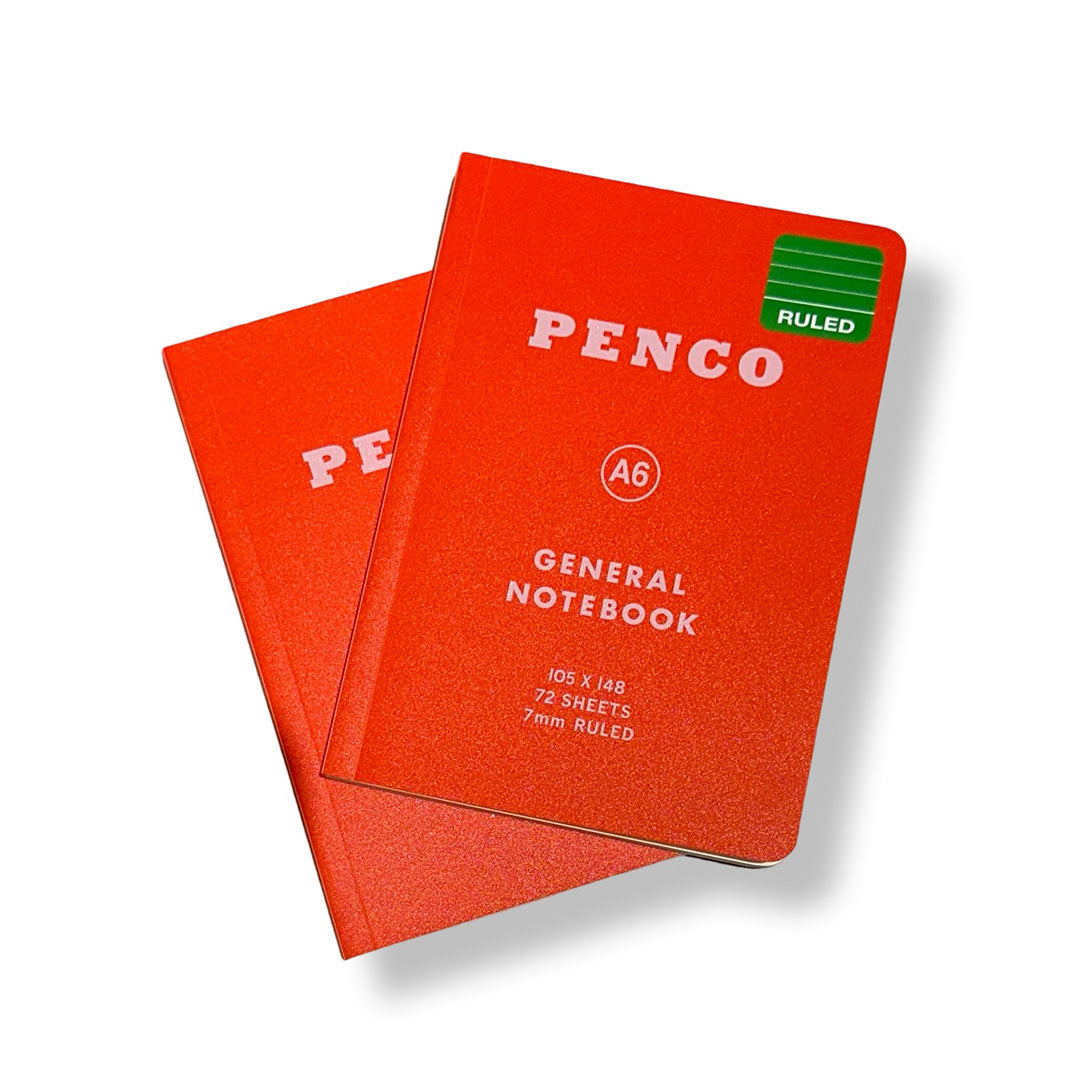 Soft PP Notebook - A6 Ruled - Penco