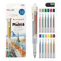 Pentel 8 Color Mechanical Pencil Set