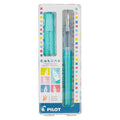 KAKUNO Fountain Pen Fine Nib- Teal Clear