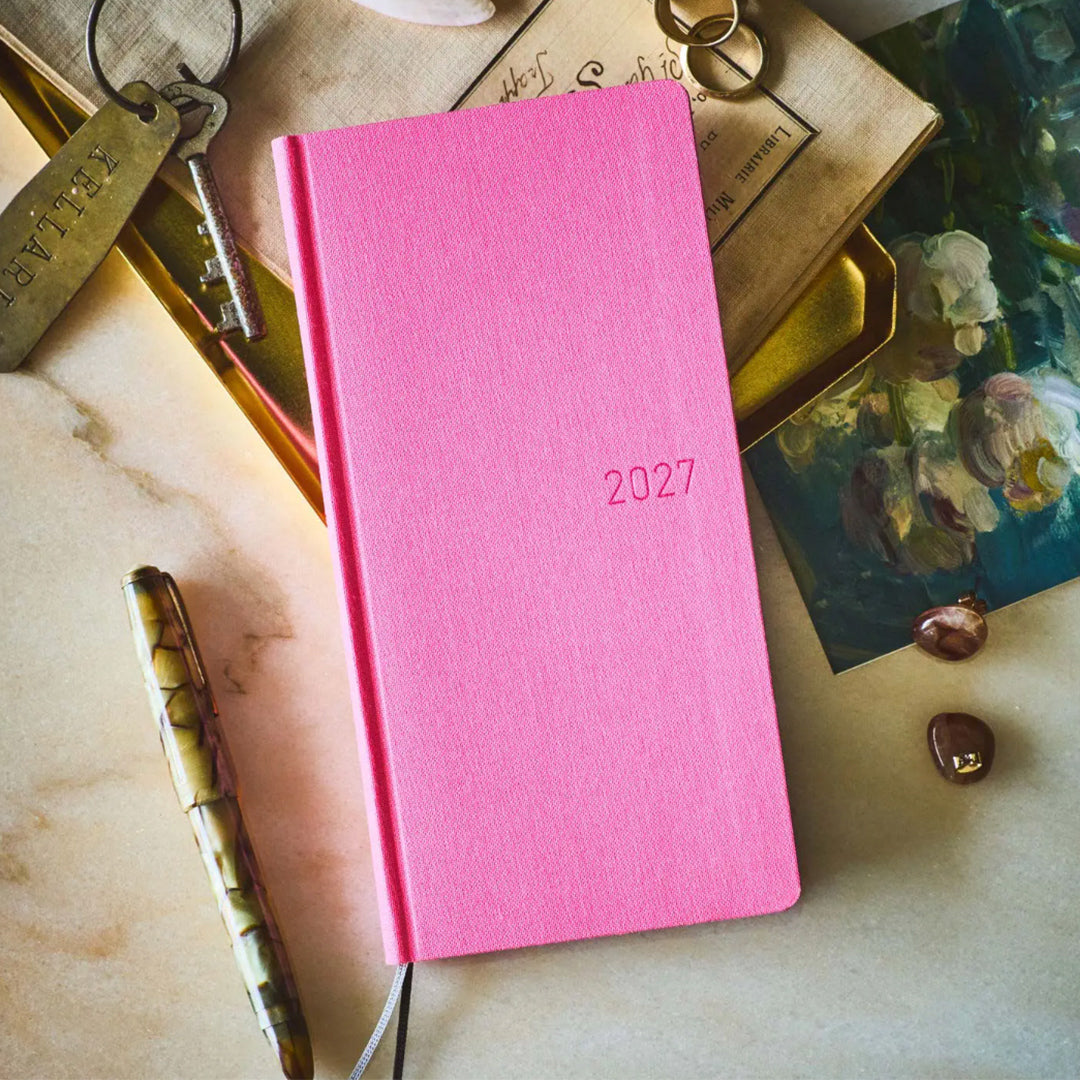 Hobonichi Techo 2027 Weeks MEGA Colors: Pink Sapphire