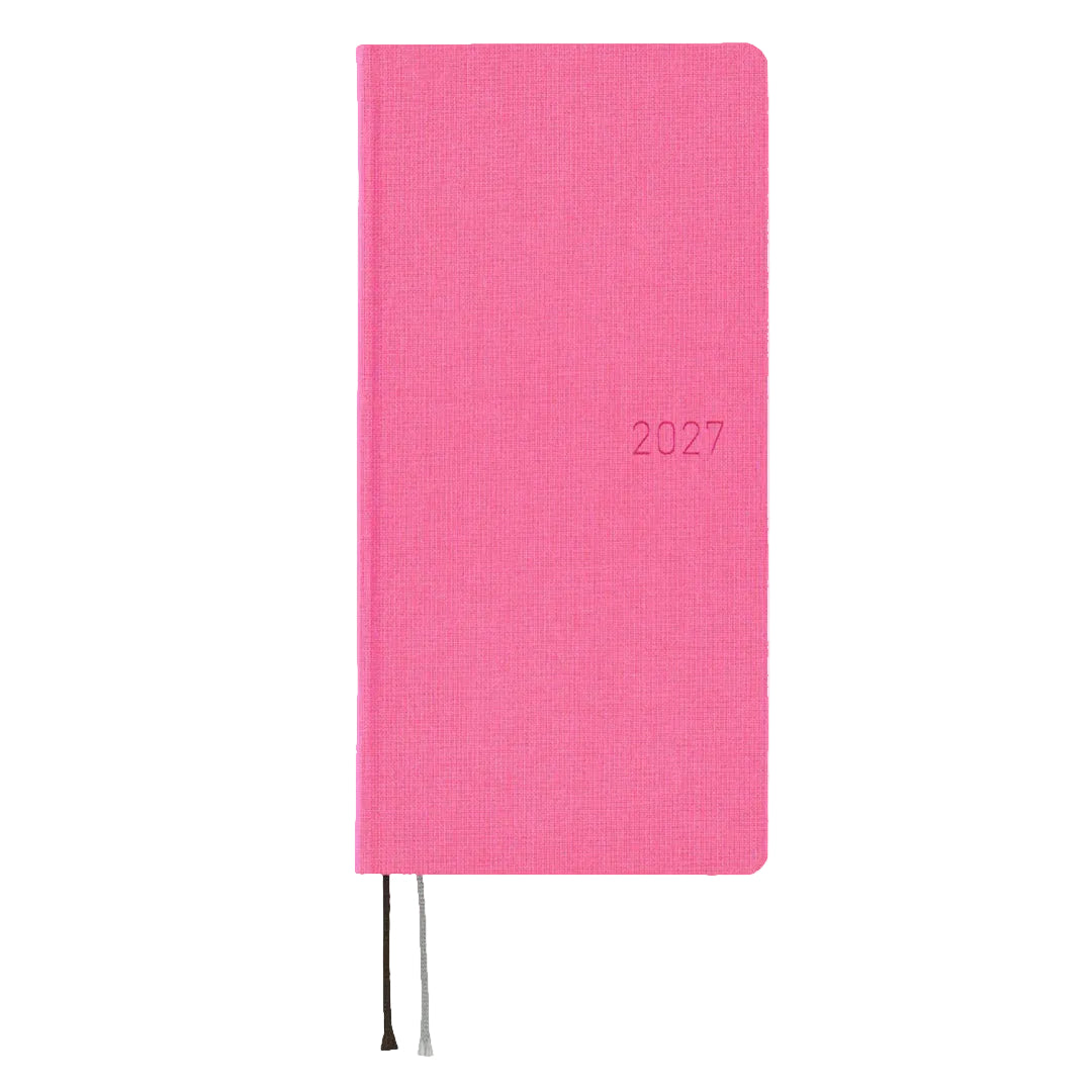 Hobonichi Techo 2027 Weeks MEGA Colors: Pink Sapphire