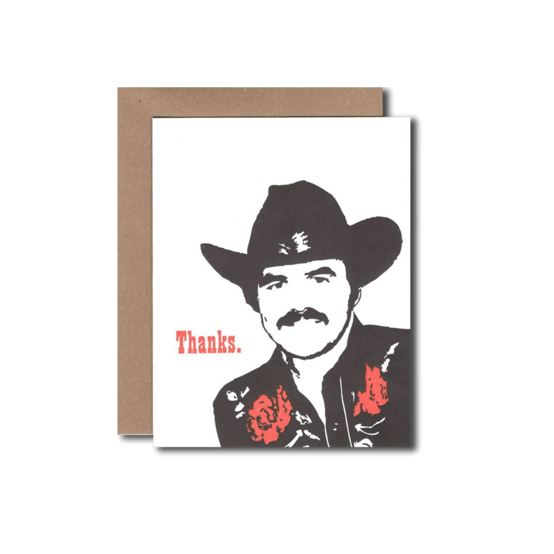 Burt Thanks - Greeting Card