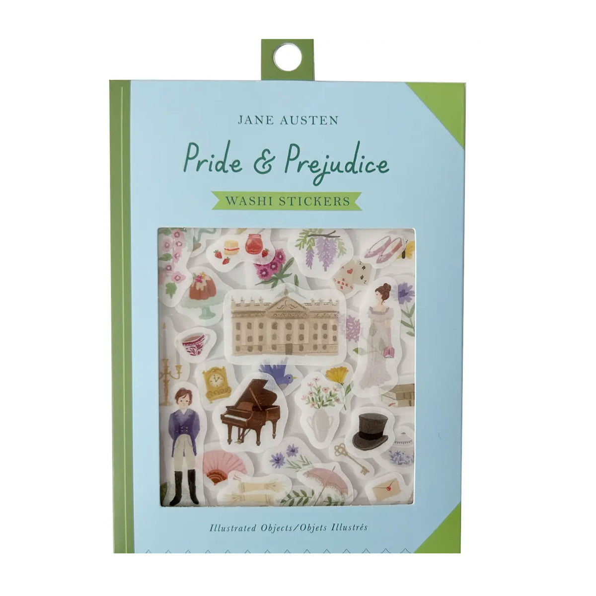 Pride and Prejudice Curious Library Washi Stickers