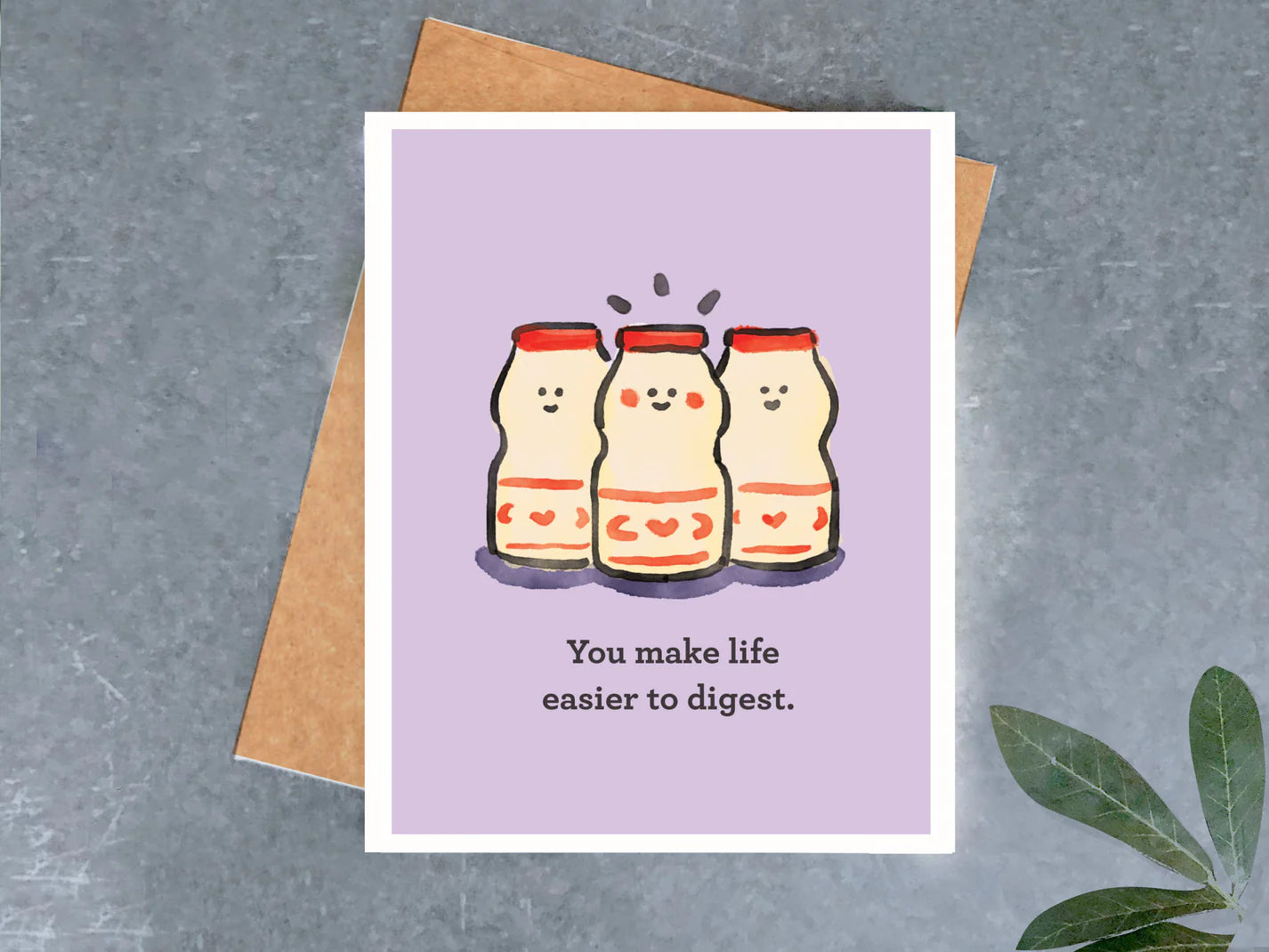 Probiotic Friendship Greeting Card