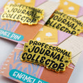 Professional Journal Collector Enamel Pin