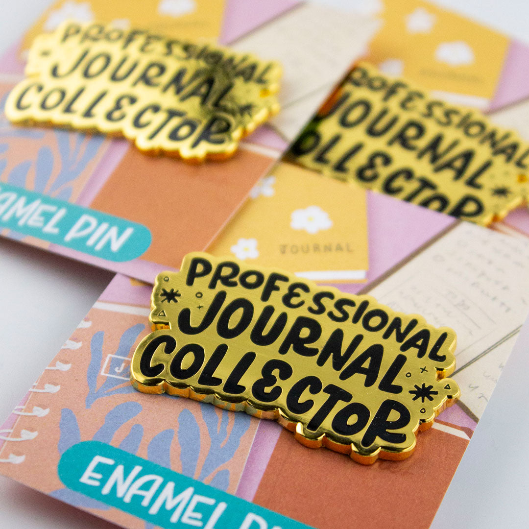 Professional Journal Collector Enamel Pin