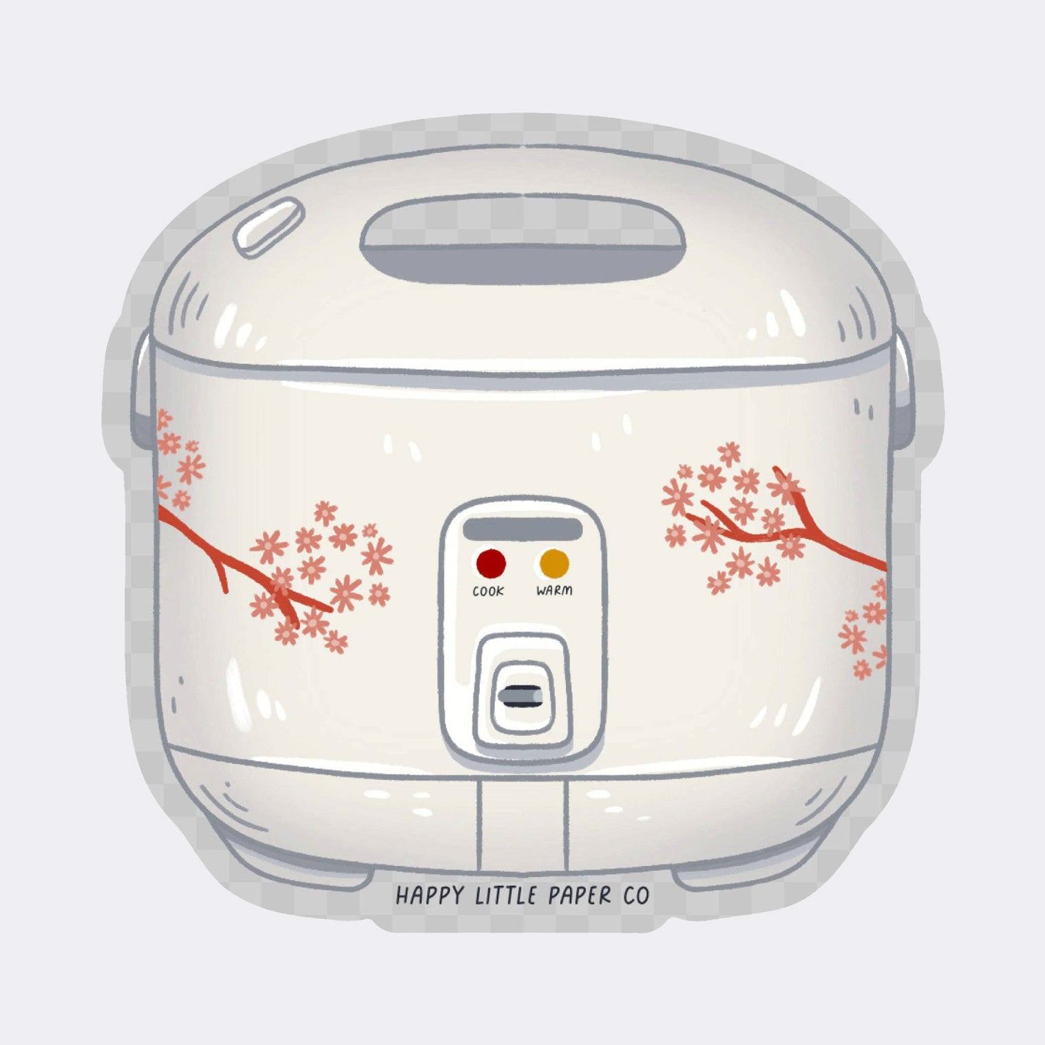 Rice Cooker Sticker