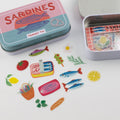 Sardine Washi Flake and Trinket Tin